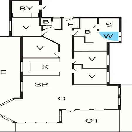5 Star In Aakirkeby Tatil Evi *